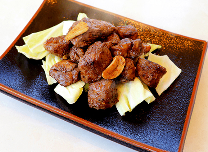 サイコロステーキ